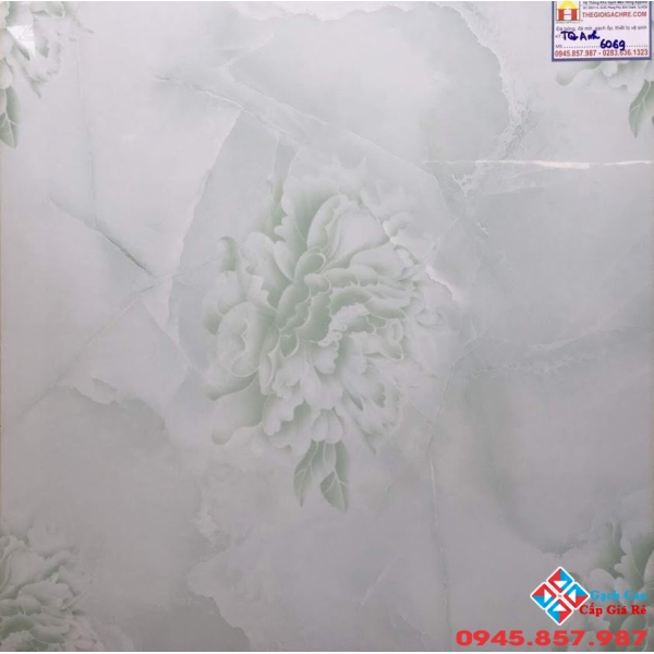 GẠCH GIÁ RẺ 60X60 VÂN XANH 3D 6069