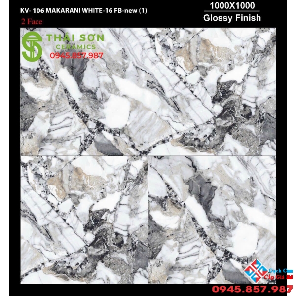 Gạch siêu bóng 100x100 vân đá onyx sang trọng lát nền ấn độ tại tphcm