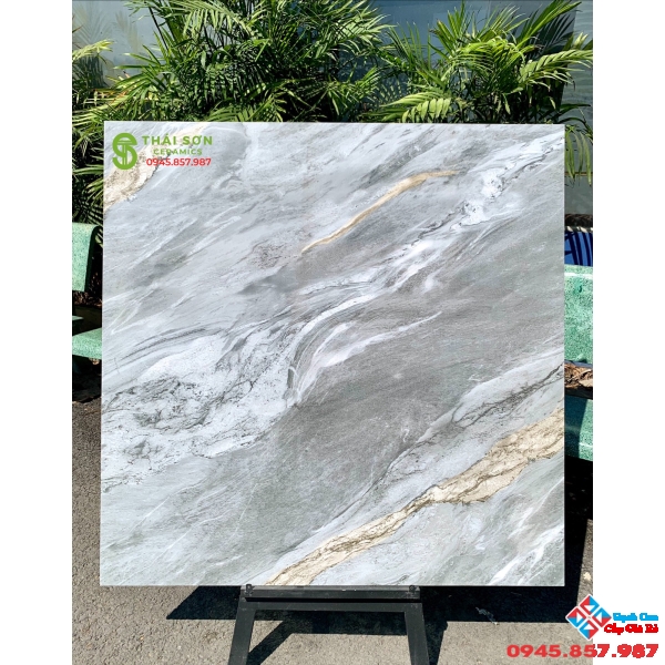 Gạch lát phòng khách đẹp 1000x1000 bóng kiếng