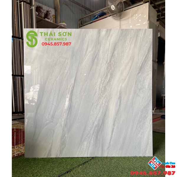 Gạch lát nền vấn đá xám 100x100 bóng kiếng ấn độ cao cấp