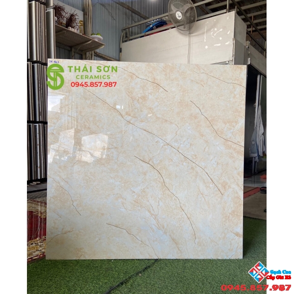 Gạch trung quốc khắc kim 100x100 bóng kiếng ốp lát