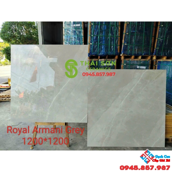 Gạch lót sàn phòng khách 120x120 bóng kiếng ấn độ