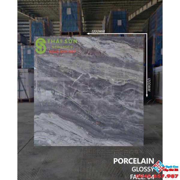 Gạch 120x120 ấn độ bóng kiếng vân đá marble cao cấp