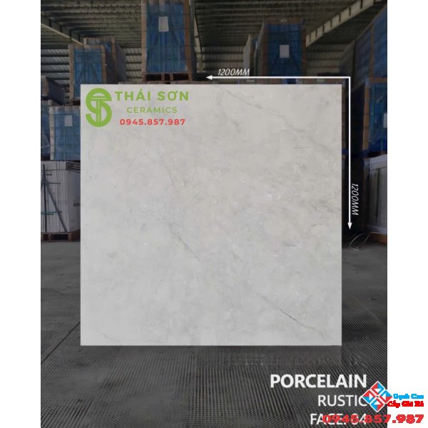 Gạch matt mờ lát nền 120x120 ấn độ cao cấp Hóc Môn