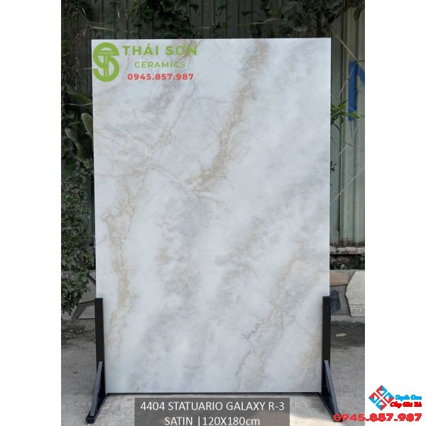 Gạch 120x180 matt mịn vân đá cẩm thạch saturio
