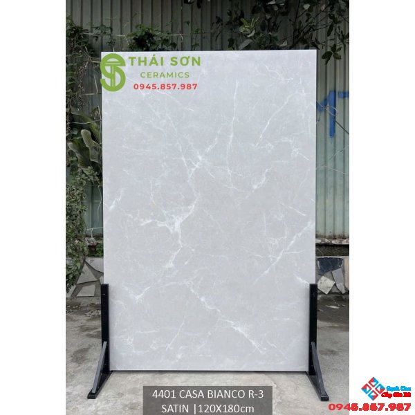 Gạch 120x180 satin matt mịn lát nền màu xám giả đá