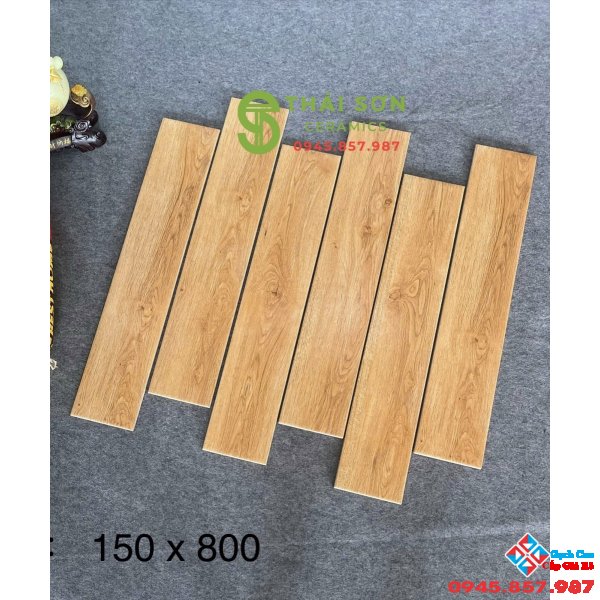 Gạch giả gỗ 15x80 lát nền phòng thờ đẹp giá tốt