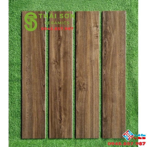 Gạch trung quốc vân giả gỗ 15x80 lát nền phòng khách đẹp