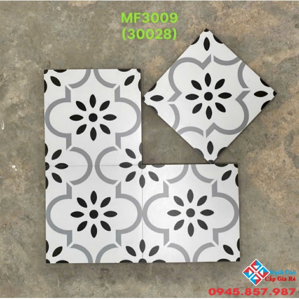Gạch ốp lát trang trí 30x30 matt mờ trung quốc