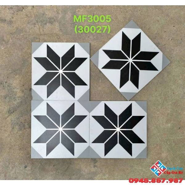Gạch trung quốc ốp tường phòng tắm 30x30 cao cấp