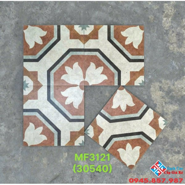 Gạch lát nền 30x30 trung quốc bông cổ cao cấp