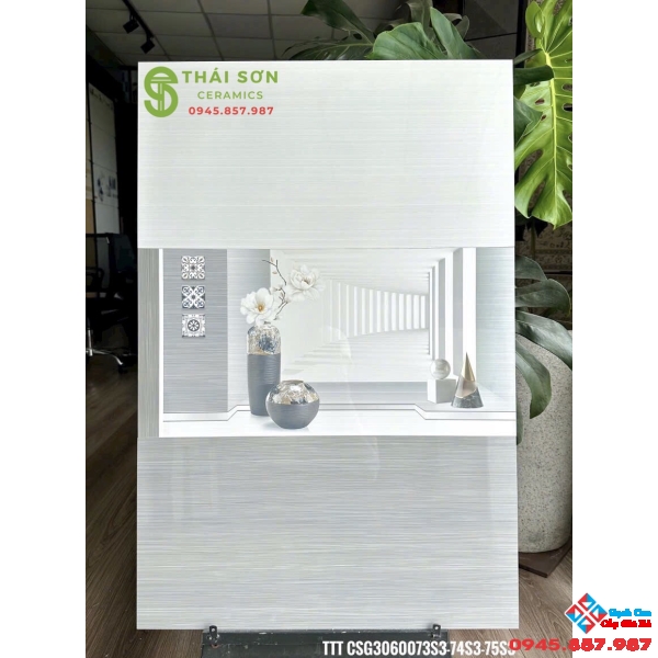 Gạch ốp tường cmc 30x60 bóng kiếng cao cấp giá tốt