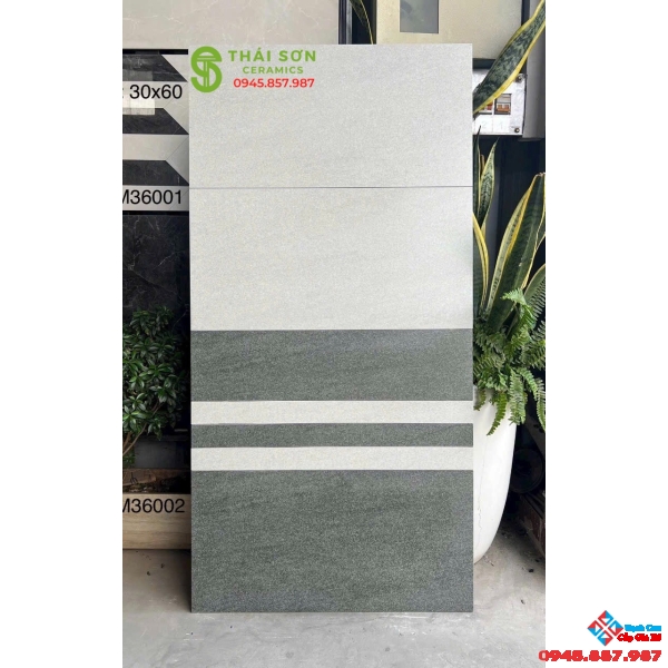 Gạch đá mờ vân xám bộ 30x60 việt ý cao cấp