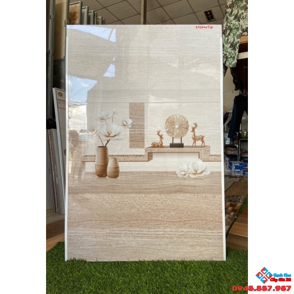 Đá bóng kiếng 30x60 dán tường nhà đẹp