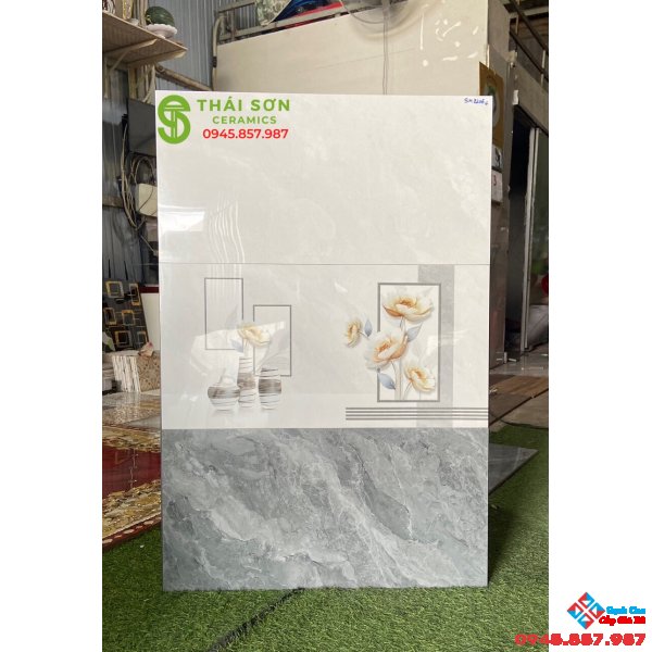 Gạch 30x60 bóng kiếng ốp tường tasa cao cấp HCM