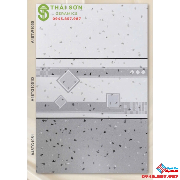 Gạch ốp tường 40x80 apodio matt mịn vân terazzo