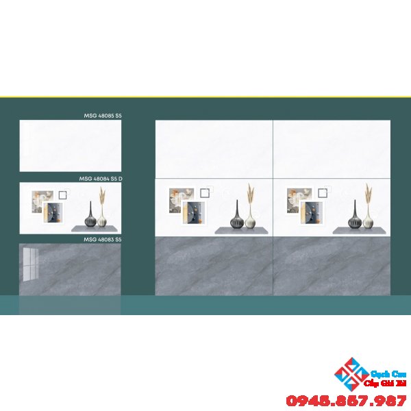 Gạch bóng kiếng 40x80 cmc ốp tường đậm nhạt cao cấp