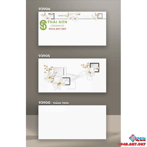 Gạch vitto hoàn mỹ 40x80 ốp tường bóng kiếng trắng trơn 