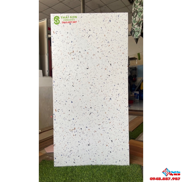 Gạch terazzo ấn độ 60x120 mờ