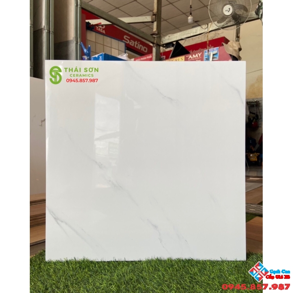 Gạch lát nền 600x600 bóng kiếng hà thanh giá rẻ
