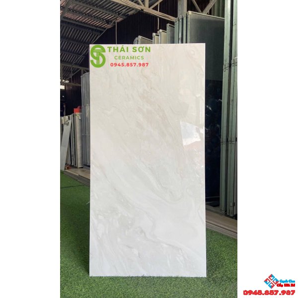 Gạch lát nền màu xám vân 60x120 bóng kiếng ấn độ giá rẻ