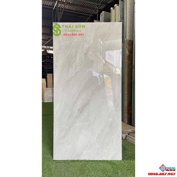 Gạch lát nền trung cư 60x120 ấn độ siêu bóng cao cấp