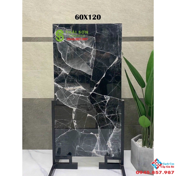 Gạch bóng kính nhập khẩu 60x120 ốp lát trang trí mặt tiền đẹp