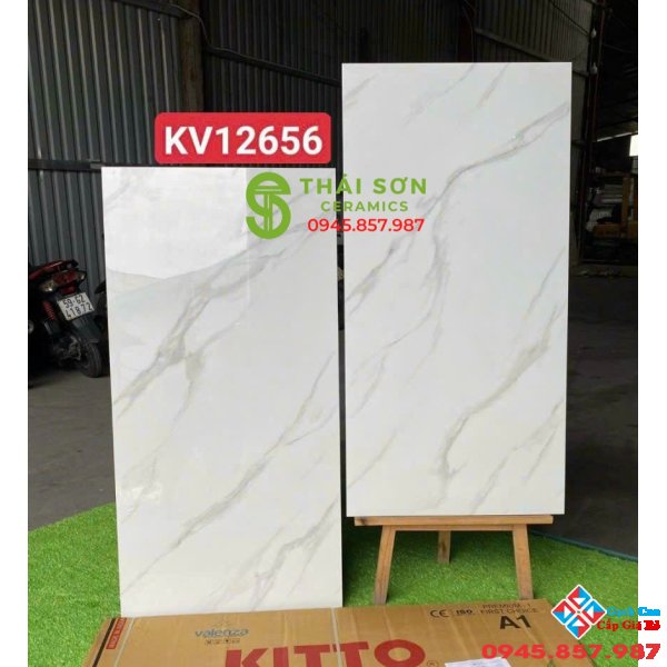 Gạch lát nền ấn độ 60x120 bóng kiếng cao cấp Bến Tre