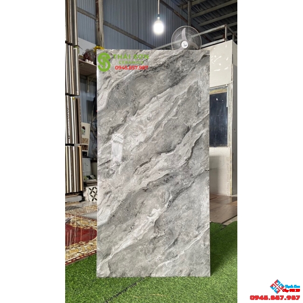Gạch lát nền 60x120 bóng kiếng tông xám cao cấp giá tốt nhất