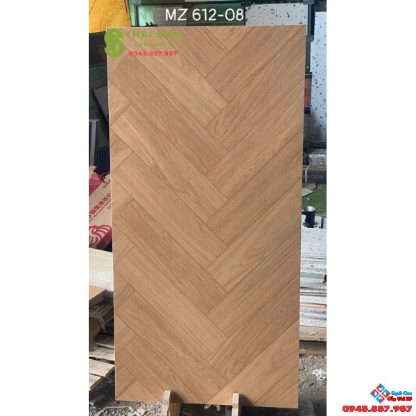 Gạch lát nền 60x120 trung quốc vân gỗ xương cá  