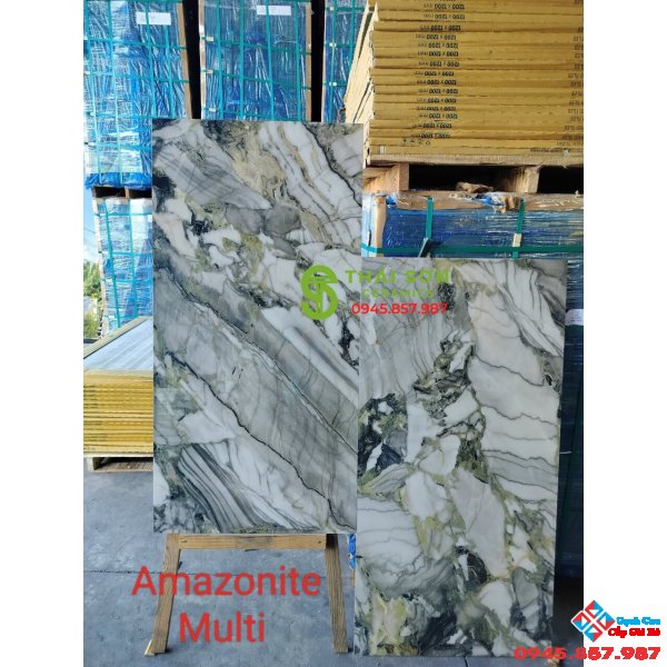 Gạch ấn độ 60x120 cao cấp giá tốt Amazonite Multi