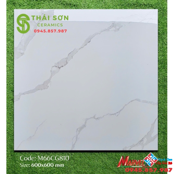 Gạch apodio 60x60 siêu bóng lát nền màu trắng vân mây