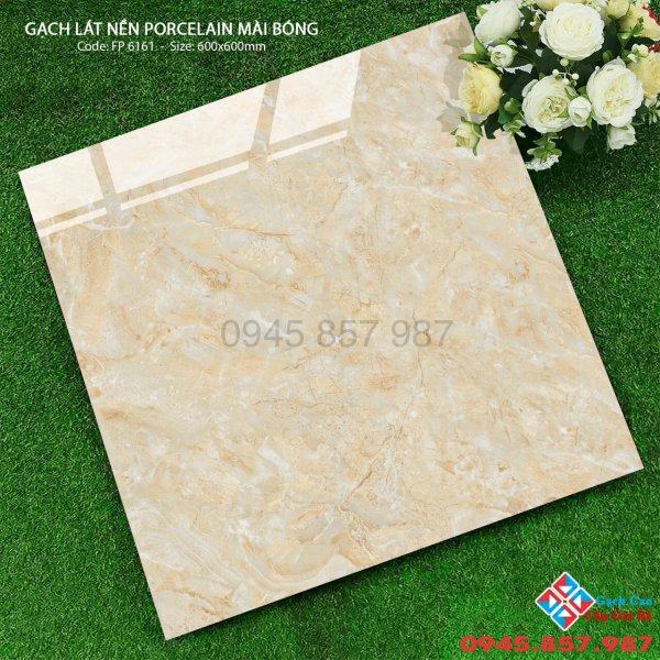 Gạch bóng kiếng cao cấp 60x60 vân đá vàng đẹp nhất