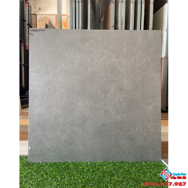 Gạch đá mờ 60x60 lát nền nhà xe