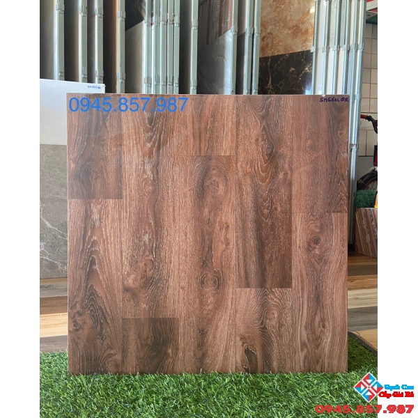 Gạch lát nền giả gỗ 60x60 vân giả gỗ mờ mịn