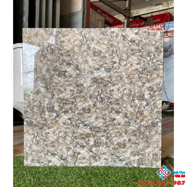 Gạch ốp lát 60x60 trang trí mặt tiền