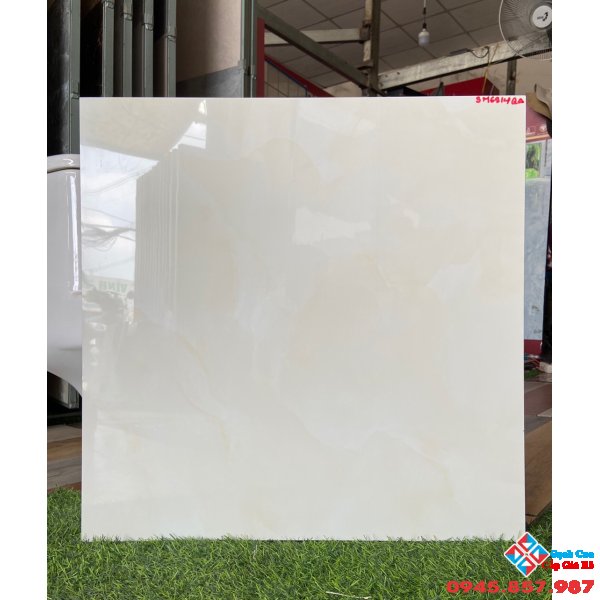 Gạch bóng kiếng vân vàng 60x60 lát nền