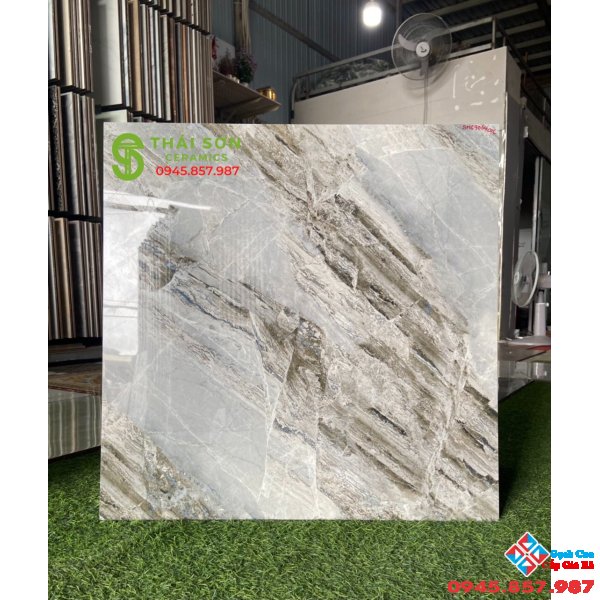 Gạch lót sảnh bóng kính 60x60 catalan cao cấp tại tân bình