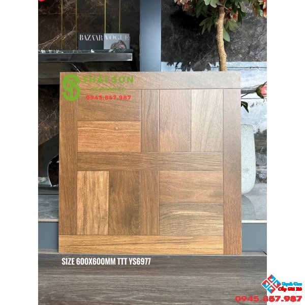 Gạch vân gỗ 60x60 trung quốc ốp lát cao cấp