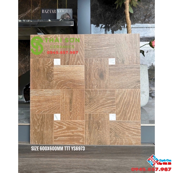 Gạch lát vân gỗ trung quốc 60x60 đẹp nhất