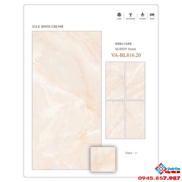 Gạch dán tường ấn độ 80x160 cao cấp tại tân phú