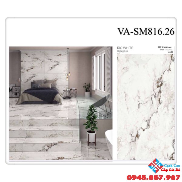 Gạch lát nền khổ lớn 80x160