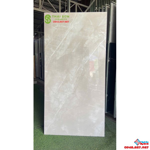 Gạch bóng kiếng 80x160 lát nền vân đá cao cấp