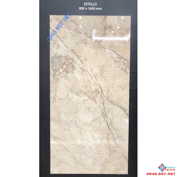 Gạch granite đồng chất 800x1600 bóng kiếng cao cấp