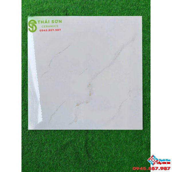 Gạch vicenza lát nền 80x80 bóng kiếng màu trắng vân giá rẻ