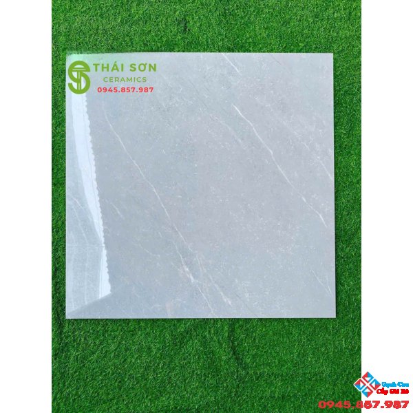 Gạch vicenza lát nền 80x80 bóng kiếng vân xám mới nhất