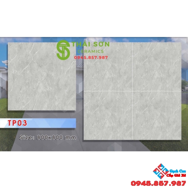 Gạch lát nền 80x80 hùng anh bóng kiếng giá rẻ