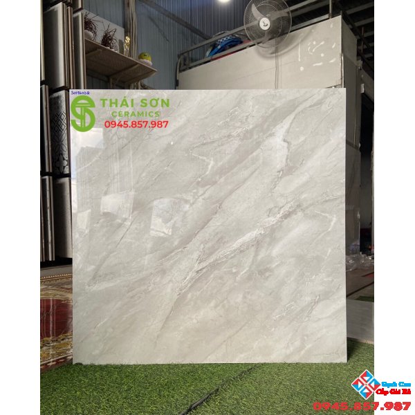 Gạch lát nền 80x80 siêu bóng kiếng tasa cao cấp tại Nhà Bè