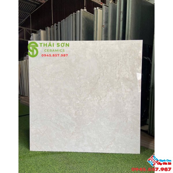 Gạch 120x120 lát nền bóng kiếng ấn độ màu xám