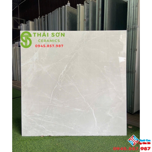 Gạch 120x120 ấn độ lát nền bóng kiếng màu xám vân